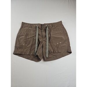 Columbia Shorts Women's Size M Brown Hiking Outdoor Workout Walking Jogging